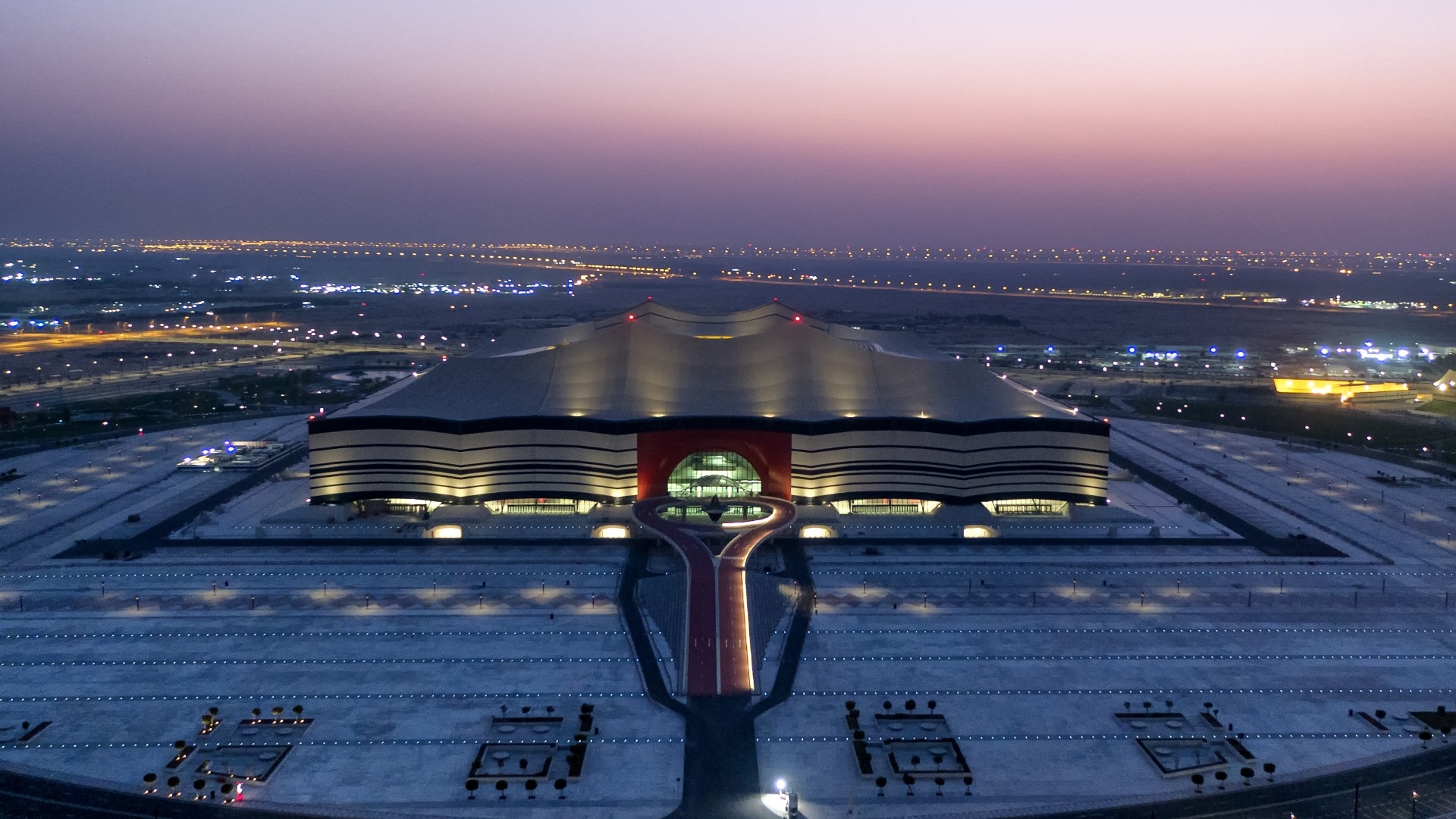 استاد البيت من أكبر ملاعب قطر لكأس العالم.