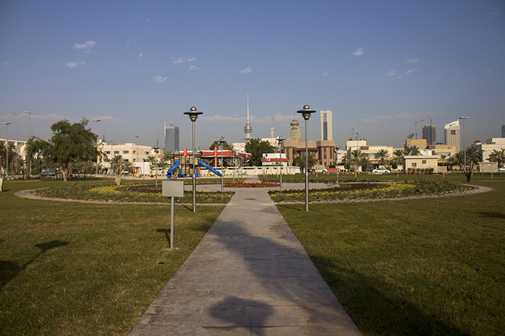 حديقة الضاحية خاصة بالملاك