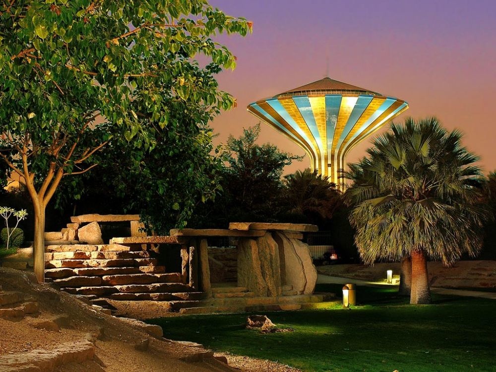 حديقة الخنيني من حدائق حي الرمال الرياض