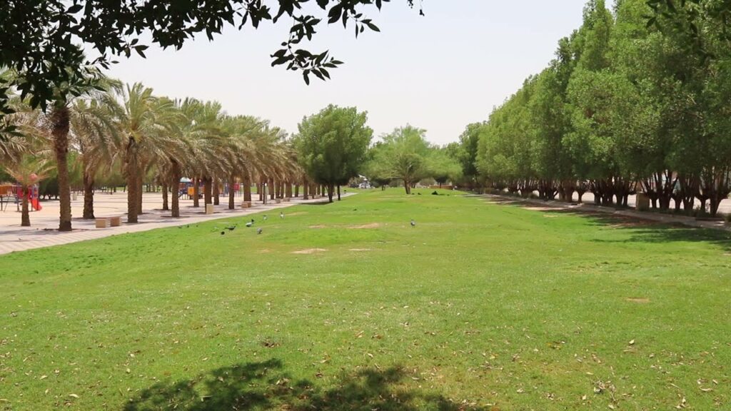 حديقة طويق السفارات من احسن حدائق حي السفارات