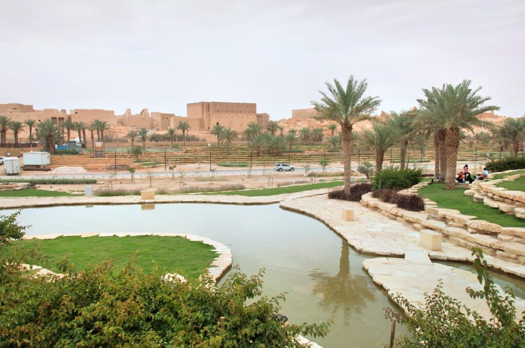 منتزه البجيري التراثي من أفضل منتزهات الدرعية.