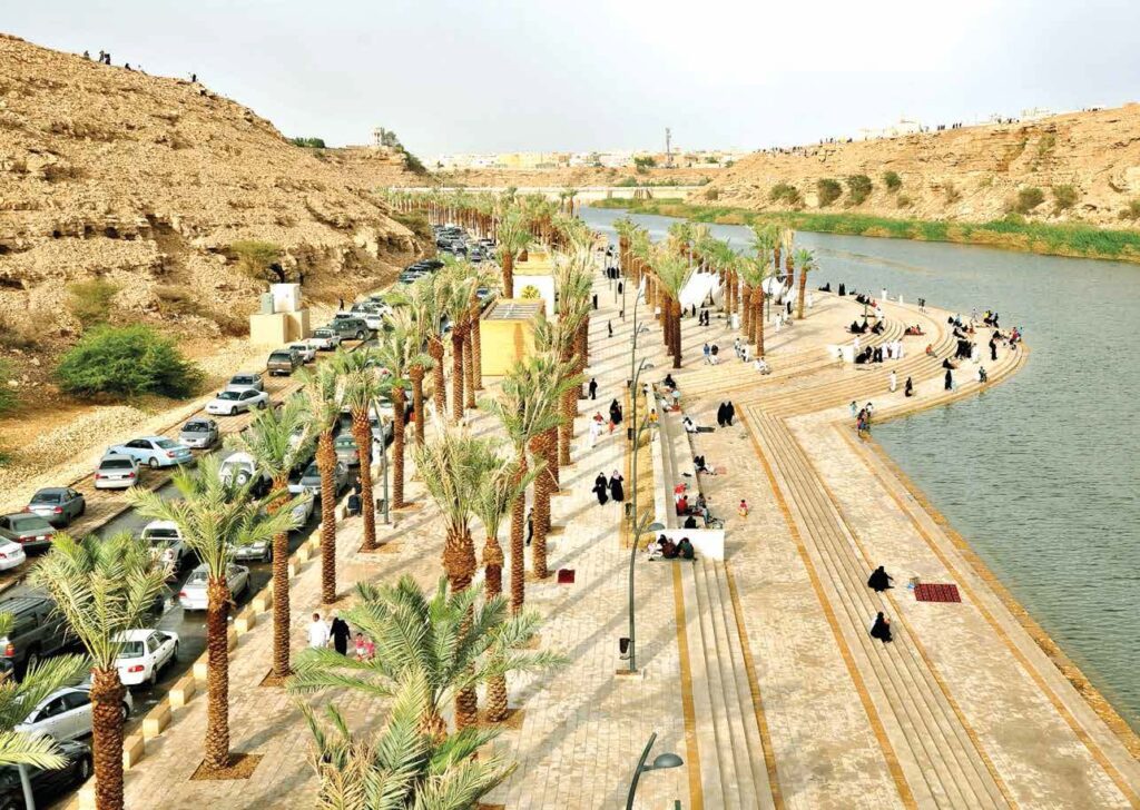 منتزة وادي نمار بالرياض من اجمل حدائق جنوب الرياض