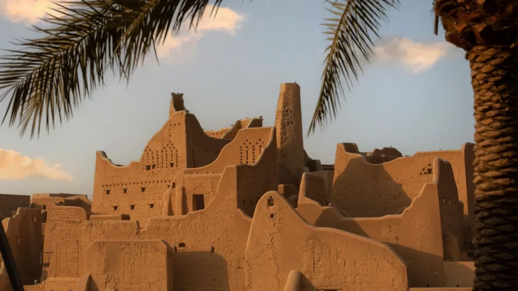 حي الطريف التاريخي من احسن المناطق السياحية في الرياض