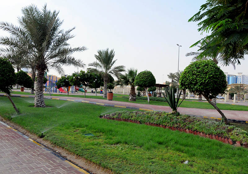 حديقة البستان تعتبر من أحلي الحدائق الراقية الخبر